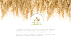 Desktop Screenshot of moulindesperiere.com